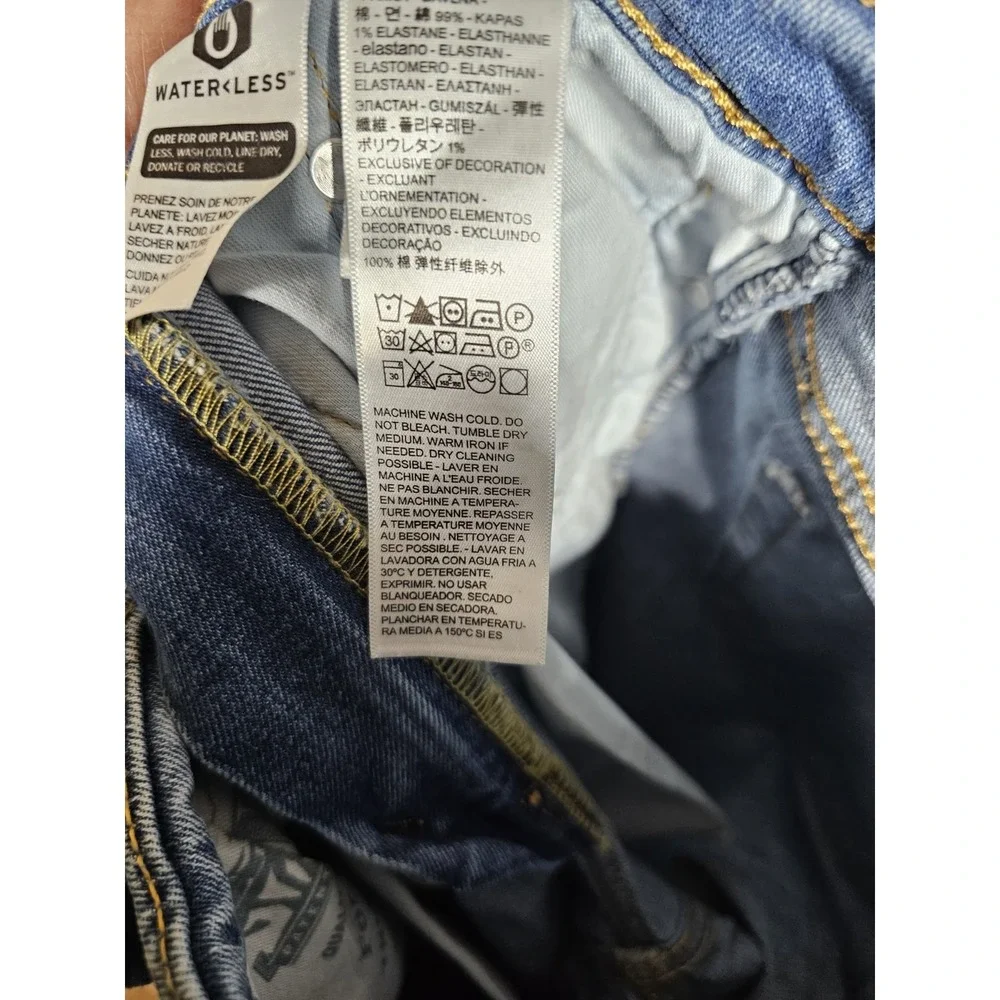 Levis 559 Relaxed Straight Jeans Mens Size 32x32 Blue‎ Denim Stretch Pockets
